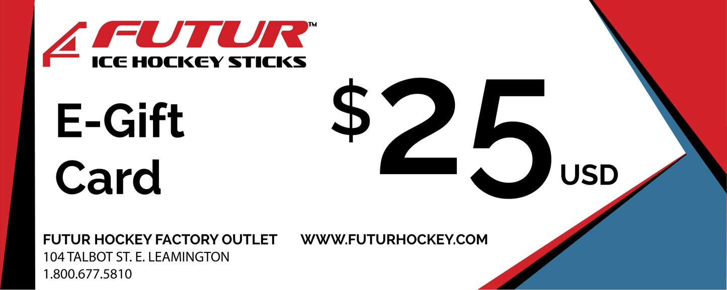 FUTUR HOCKEY E-GIFT CARDS