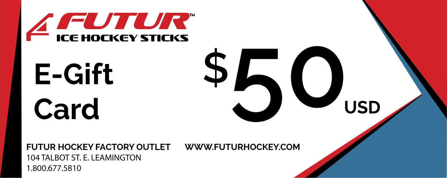 FUTUR HOCKEY E-GIFT CARDS